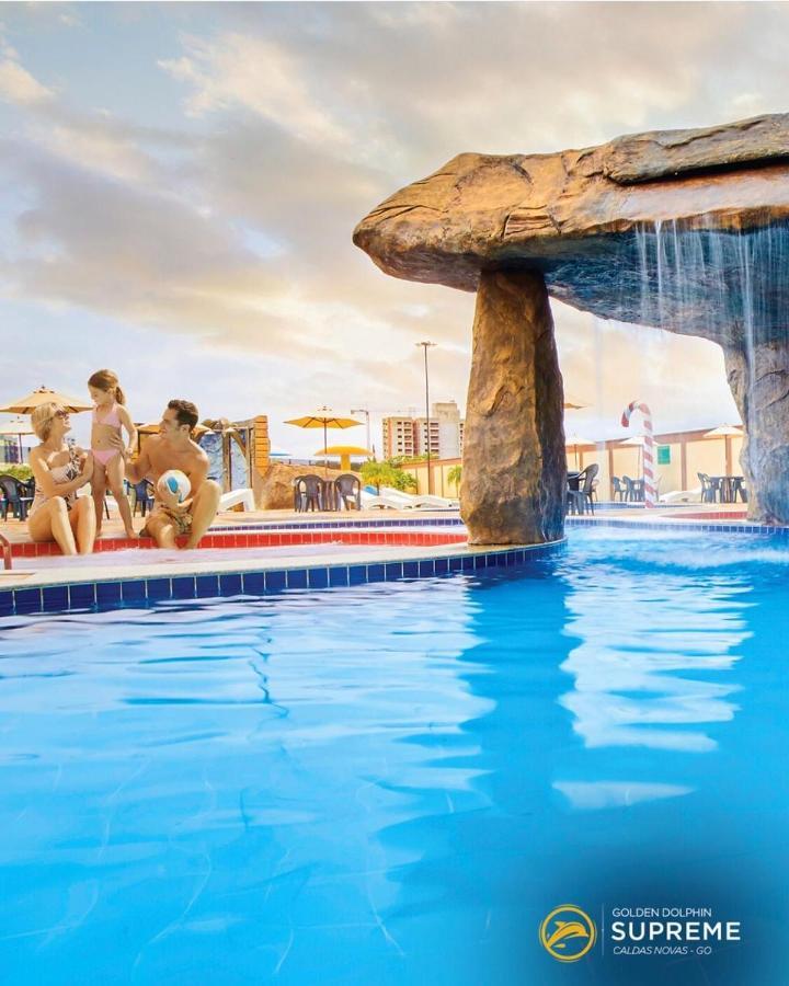 Golden Dolphin Aparthotel Caldas Novas Eksteriør bilde